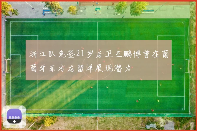 浙江队免签21岁后卫王鹏博曾在葡萄牙东方龙留洋展现潜力
